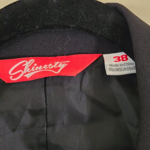 Shinesty The Make Them Purr Tiger Print Suit Statement Piece Size 38/31/32 - Picture 14 of 16